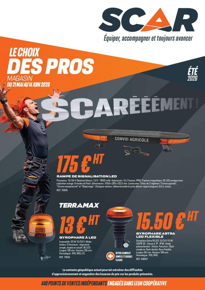 Promotions SCAR Ancenis